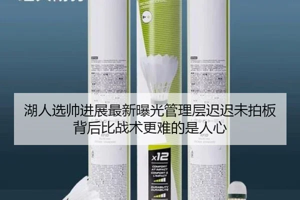 湖人选帅进展最新曝光管理层迟迟未拍板背后比战术更难的是人心（kaiyun）